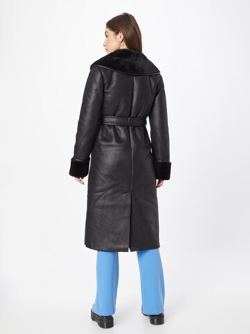 River Island Winter Coat in Black