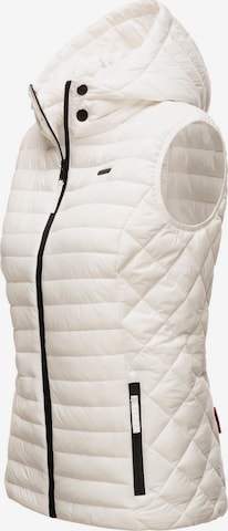 Gilet 'Hasenpfote' MARIKOO en blanc