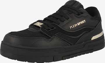 Plein Sport - Sapatilhas baixas 'Apollo-1' em preto: frente