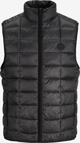 JACK & JONES Vest, värv must: eest vaates