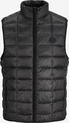 JACK & JONES Vest in Black: front