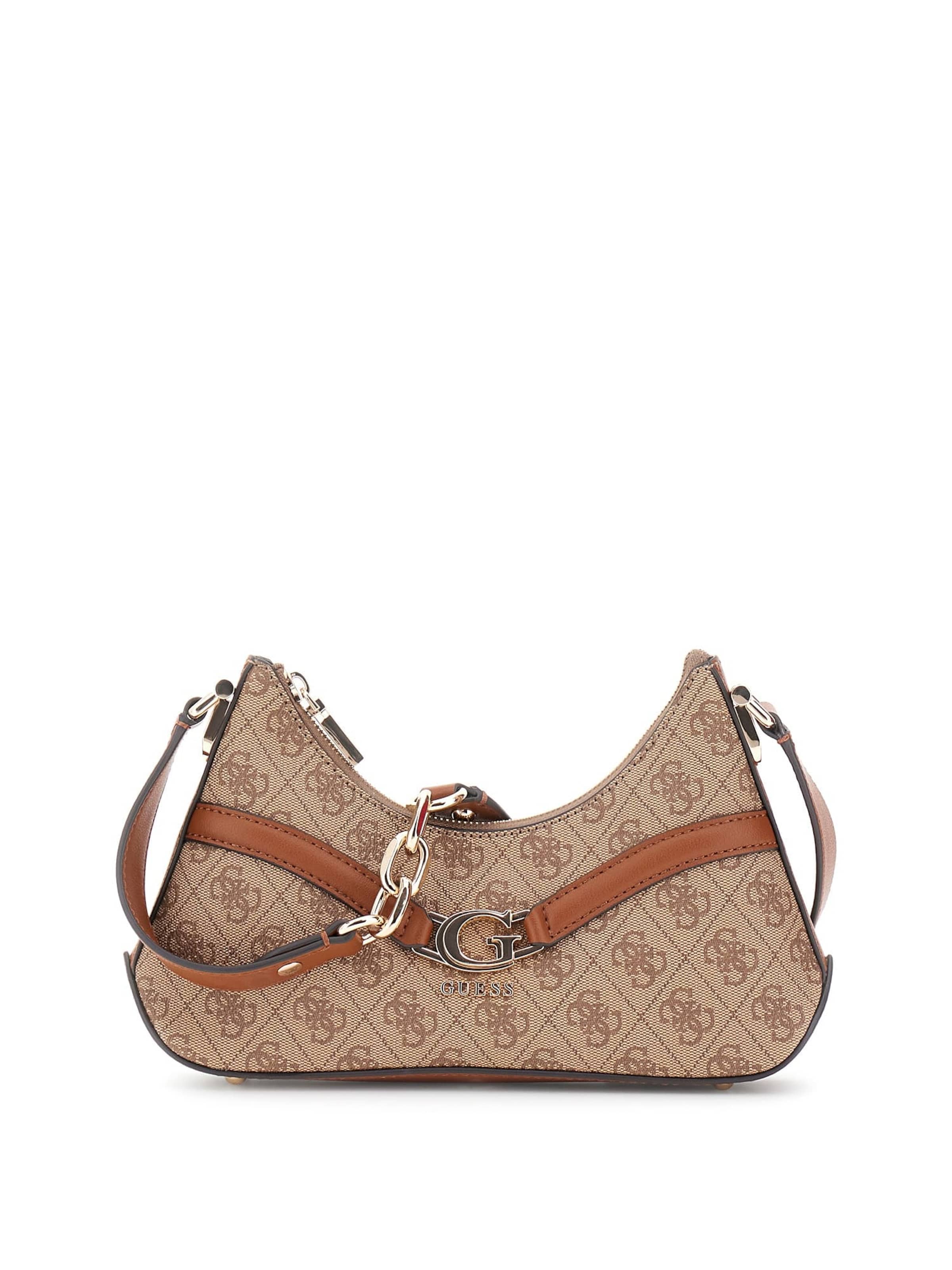 GUESS Shoulder Bag 'Dea' in Brown: front