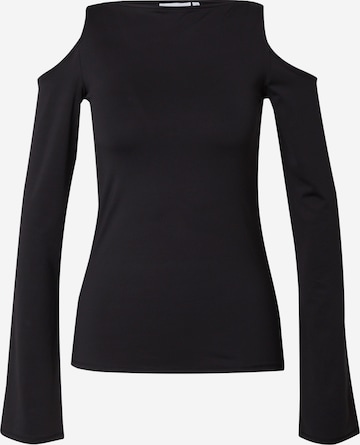 WEEKDAY Shirt 'Remi' in Black: front