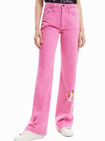 Desigual Loosefit Jeans  'PINK PANTHER' in Pink: predná strana
