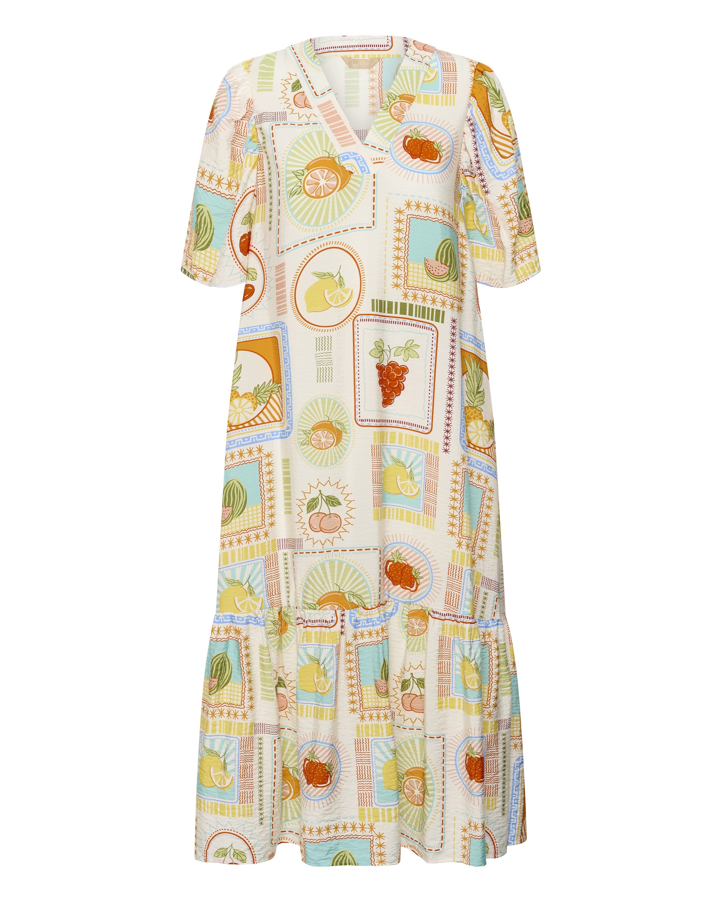 CULTURE Dress 'CUOrange' in Beige: front