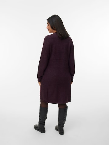 Vero Moda Curve Gebreide jurk 'VMCLEFILE' in Rood