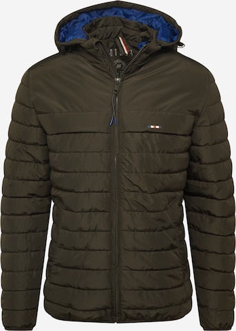 FQ1924 Between-Season Jacket 'Jacob' in Brown: front