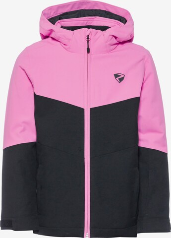 ZIENER Outdoor jacket 'PYTUR' in Pink: front