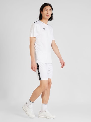 Regular Pantalon de sport 'AUTHENTIC' Hummel en blanc