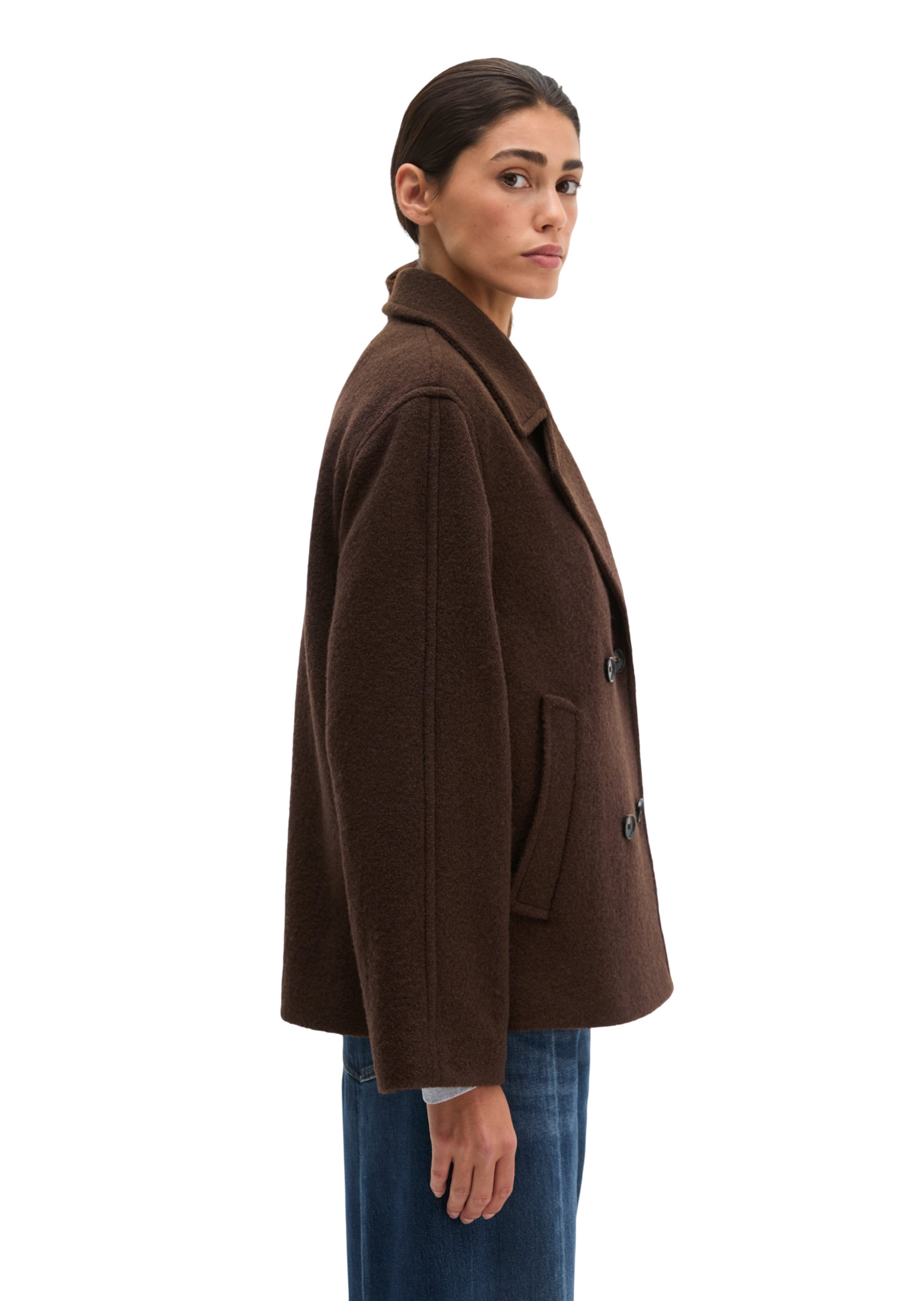 Veste mi-saison Marc O'Polo en marron