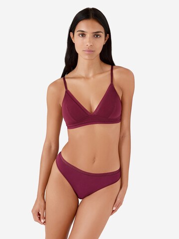 Triangolo Reggiseno 'Happily We Care' di ETAM in rosso