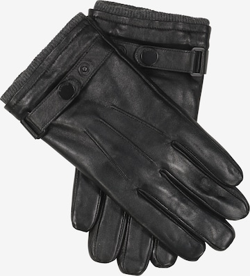 LERROS Full finger gloves in Black: front