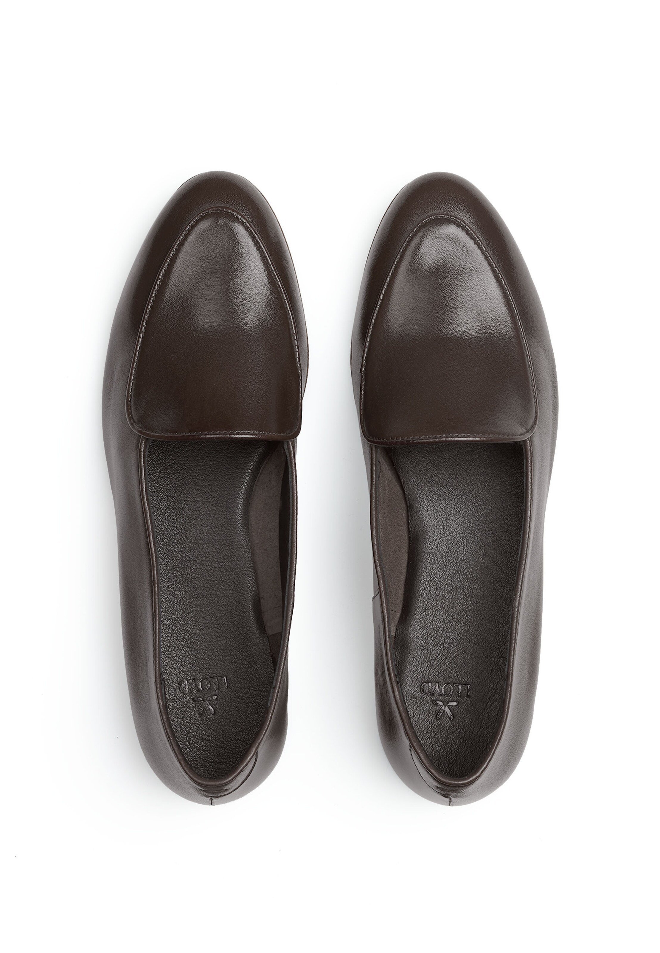 LLOYD Classic Flats in Brown