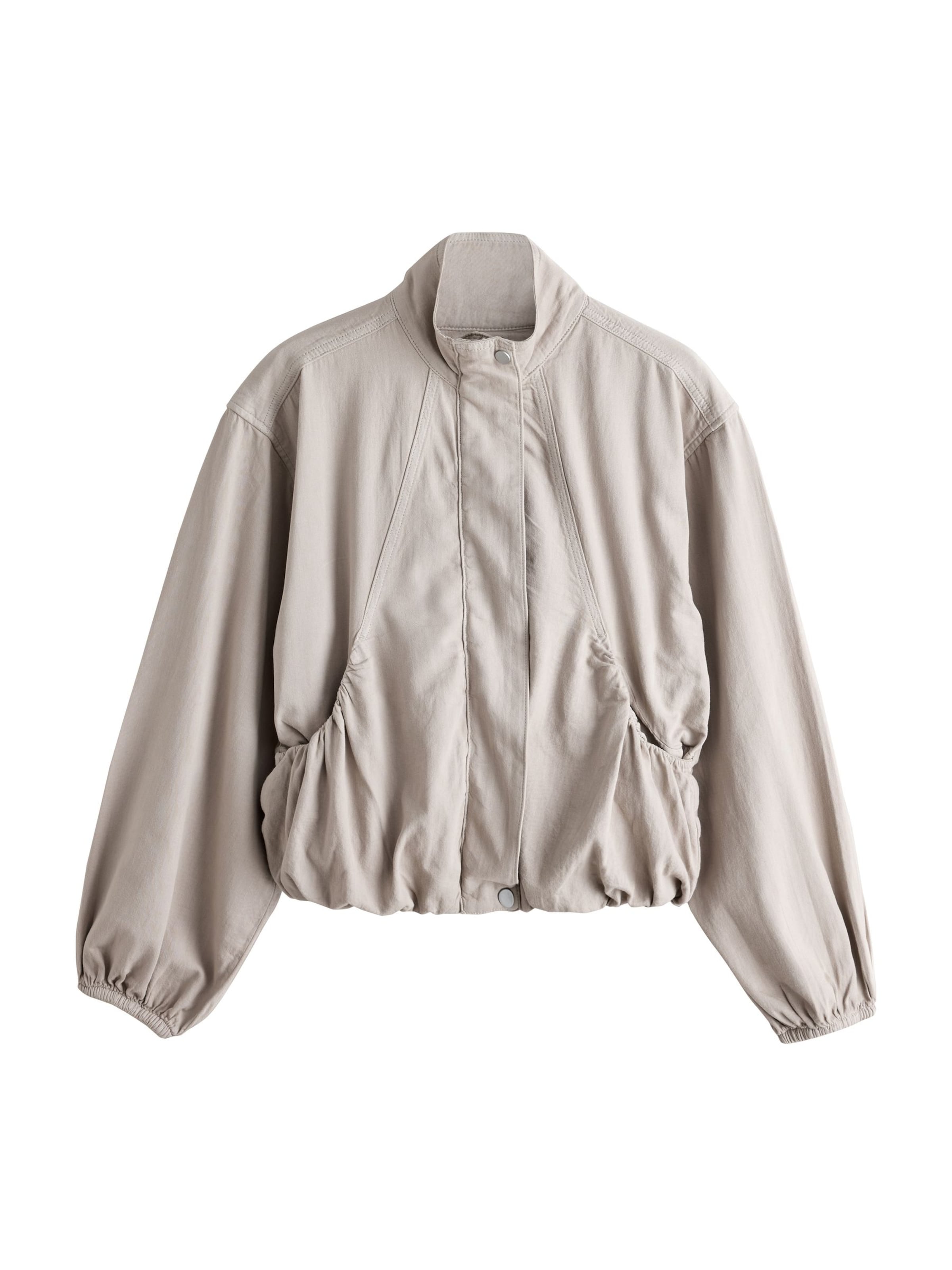 Next Tussenjas in Beige: voorkant