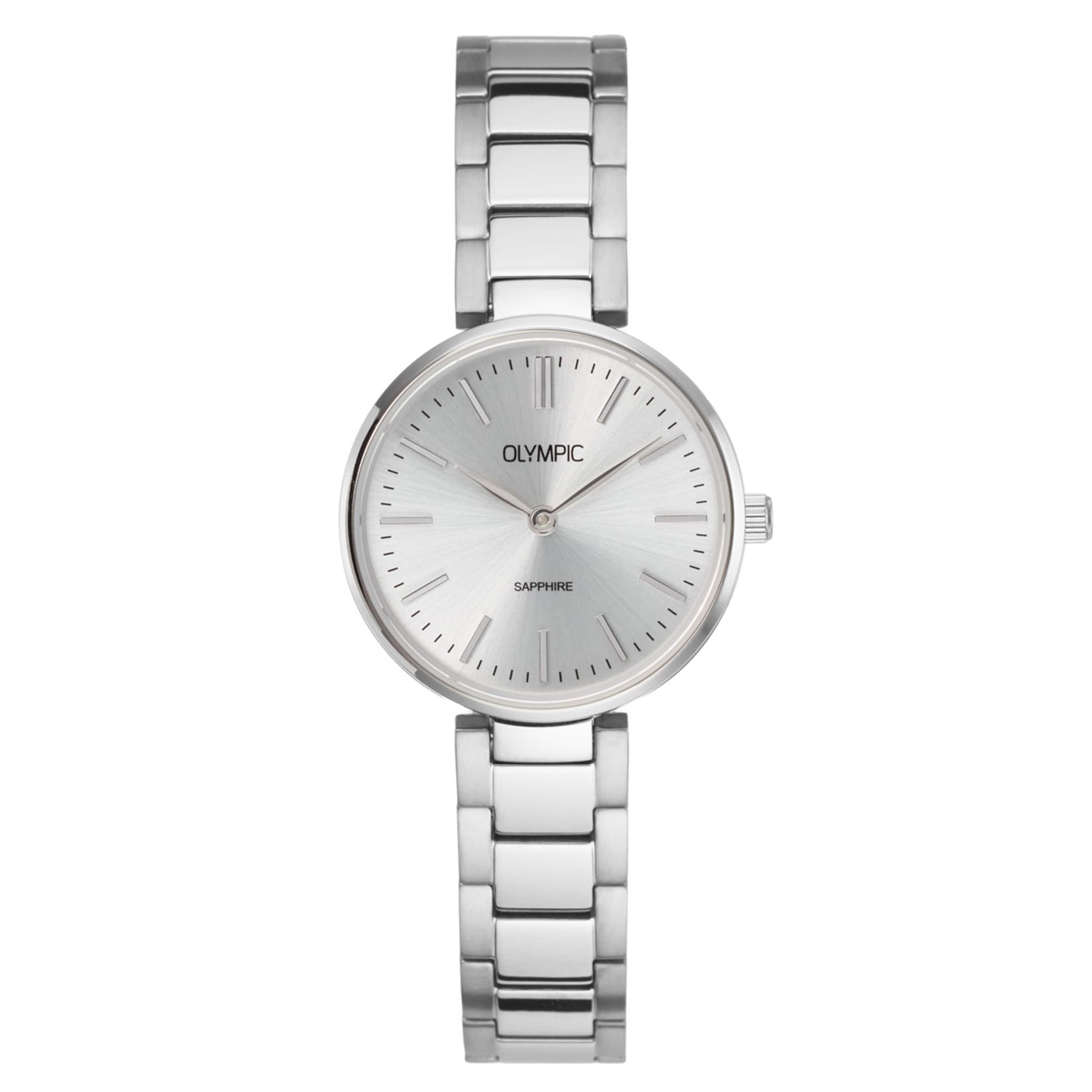 Olympic Analog watch in Silver: front