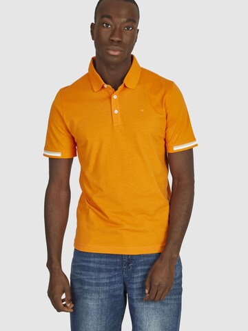 HECHTER PARIS Shirt in Oranje: voorkant