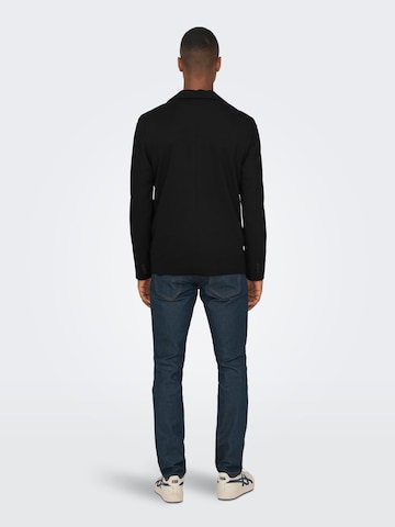 Slim fit Sacou 'ONSMark' de la Only & Sons pe negru