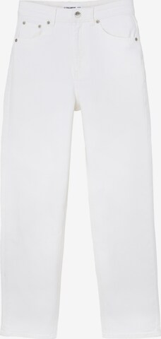 Pull&Bear Regular Jeans in Weiß: predná strana