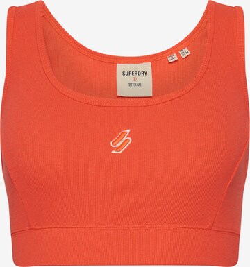 Superdry Sports Top in Orange: front
