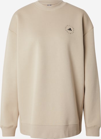 ADIDAS BY STELLA MCCARTNEY Спортивный свитшот в Бежевый: спереди