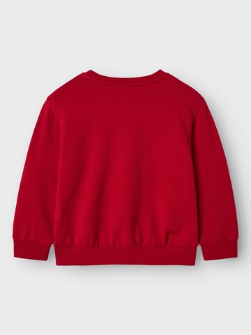NAME IT Sweatshirt 'NMFOLGA PEPPAPIG' in Red