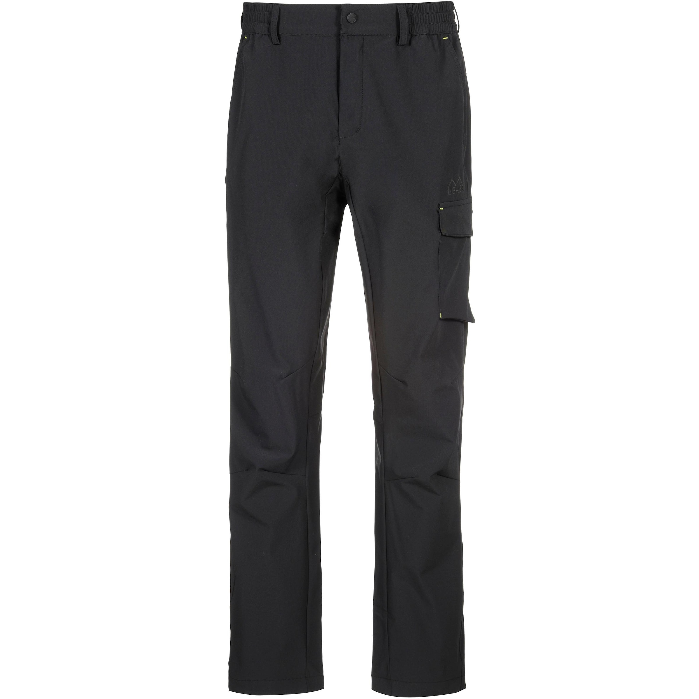 8848 Outdoor Regular Outdoor Pants in Black: front