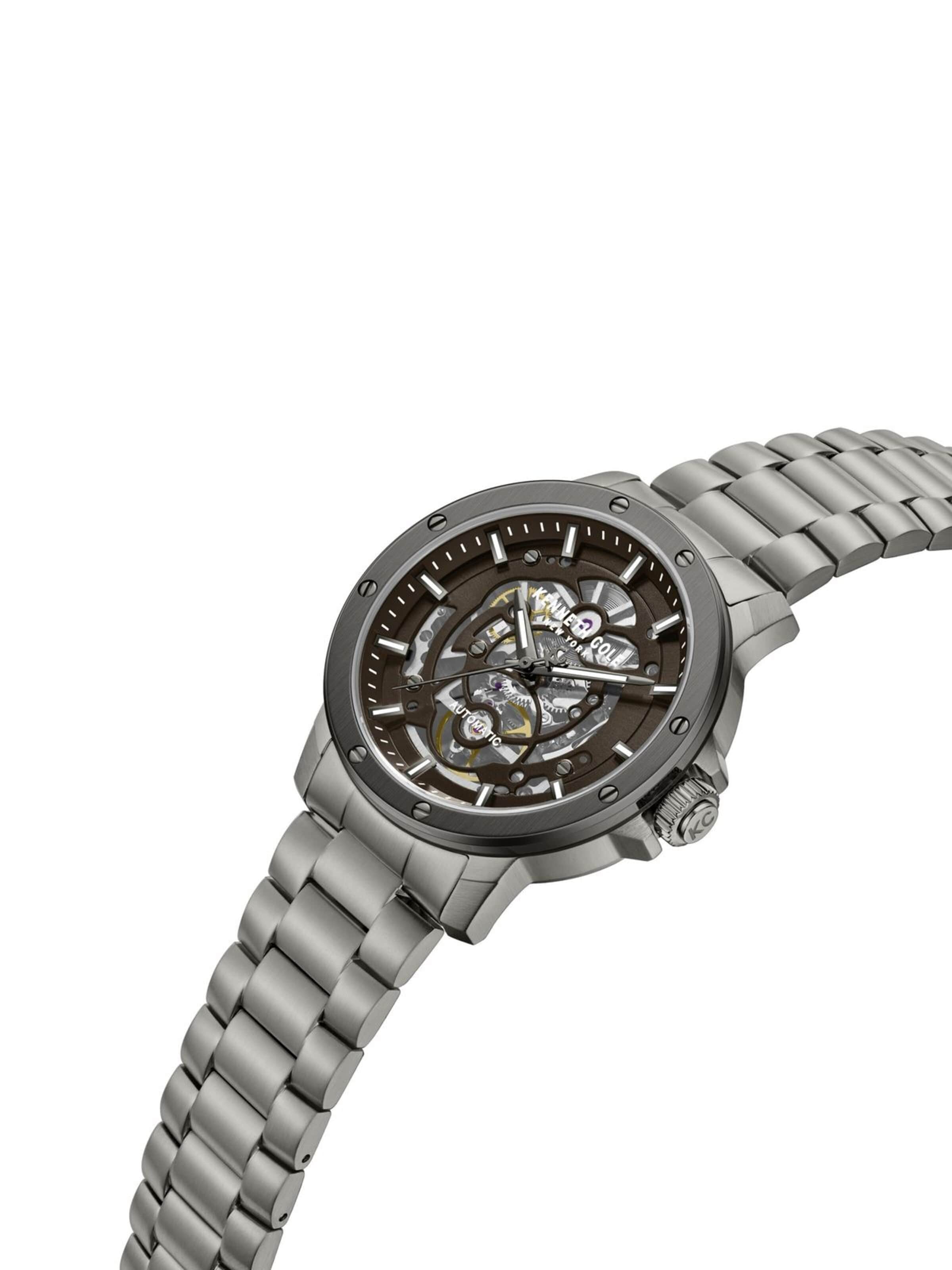 Kenneth Cole Analoog horloge in Bruin