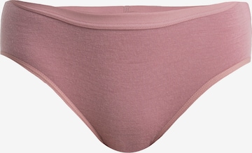 ICEBREAKER Panty 'Siren Hipkini' in Pink: front