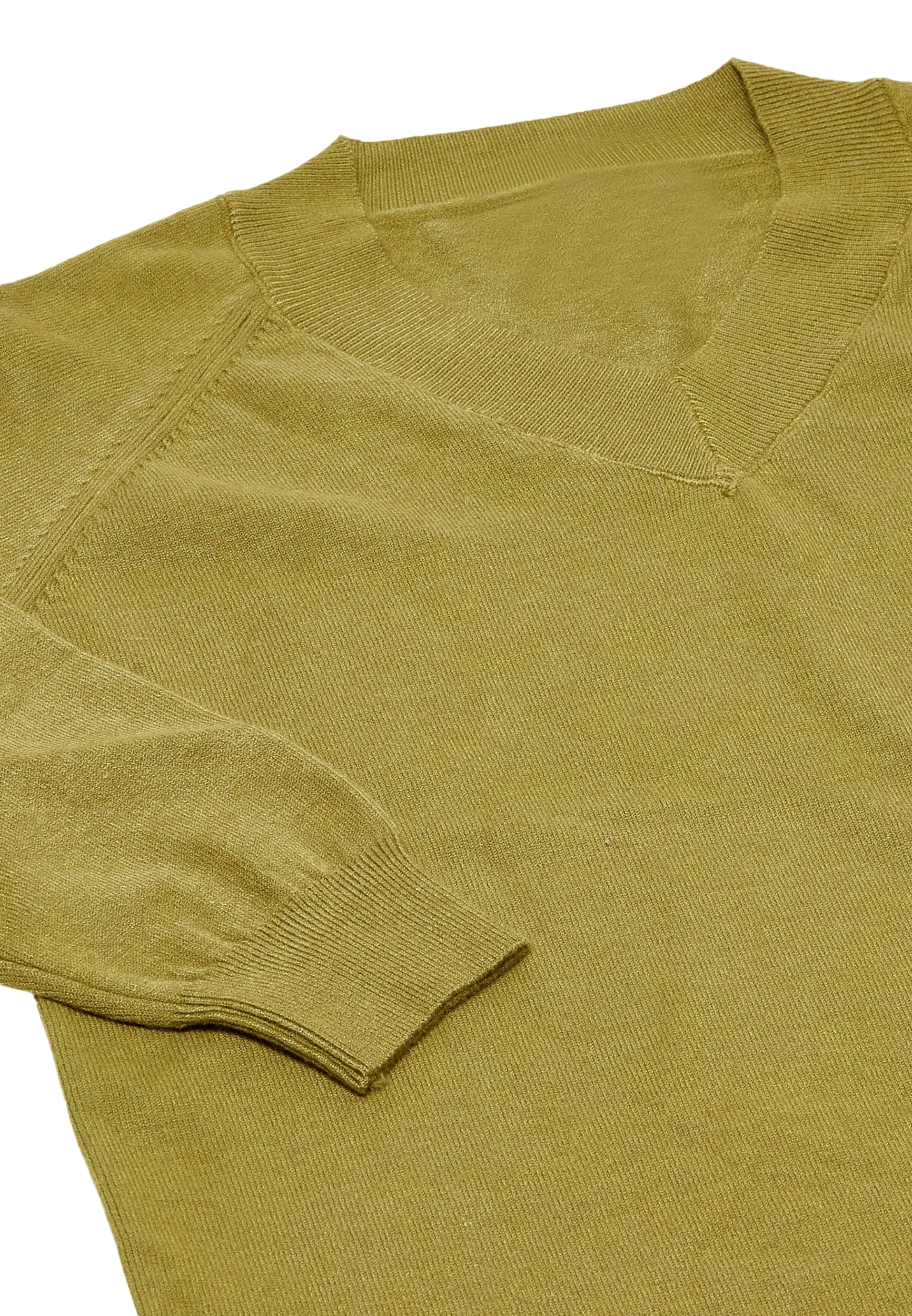 RISA Pletena obleka | zelena barva