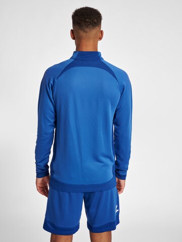 Hummel Sportsweatshirt in Blauw