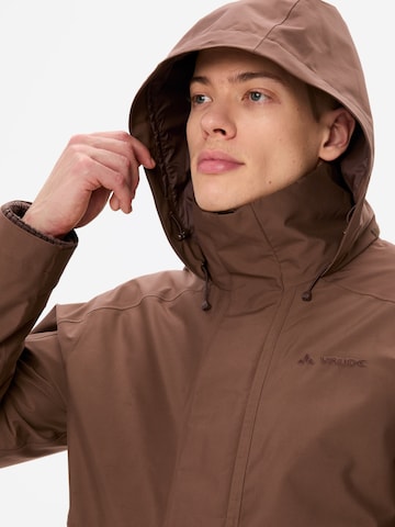 VAUDE Outdoor jacket 'Idris' in Brown