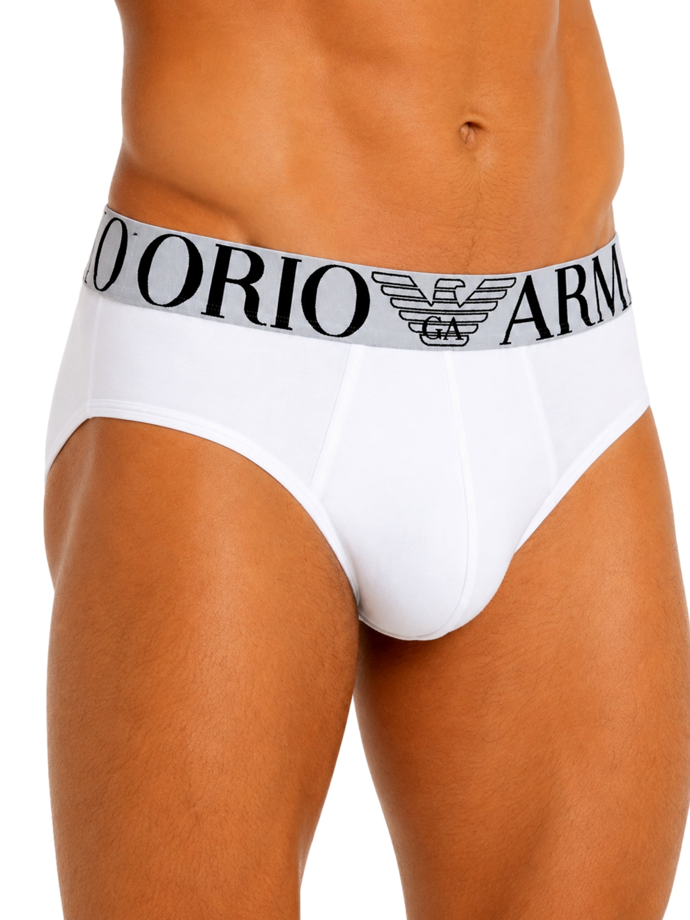 Emporio Armani Трусы-слипы в Белый