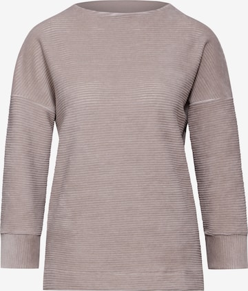 STREET ONE Shirt in Braun: Vorderseite