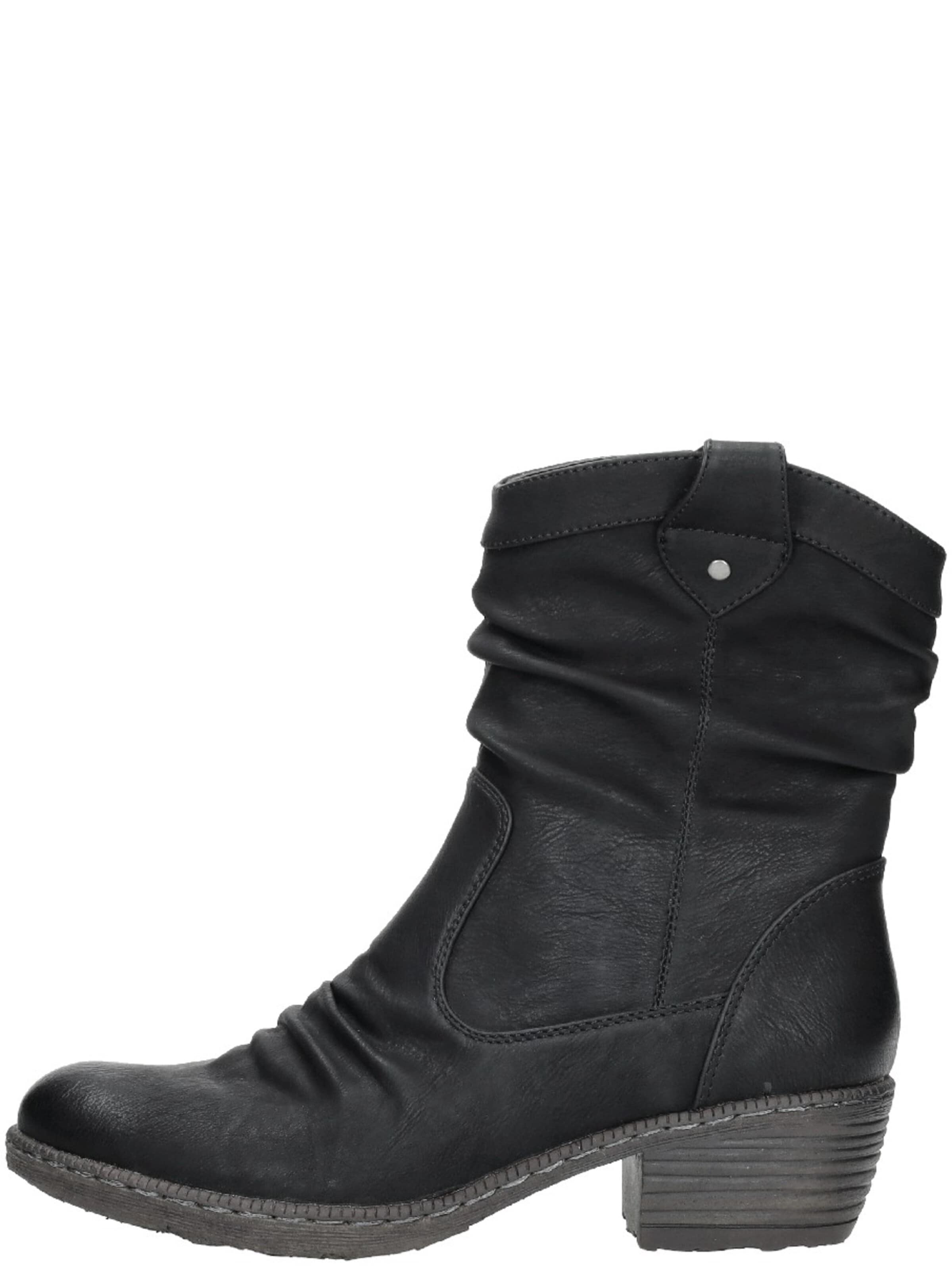 Rieker Boots 'Dames enkellaarsjes' in Black: front