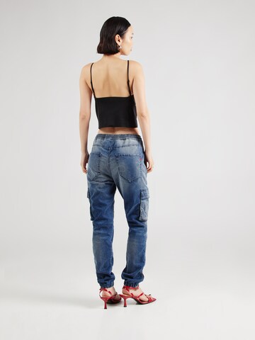 DIESEL Tapered Cargojeans '2051 D-URSY' in Blauw