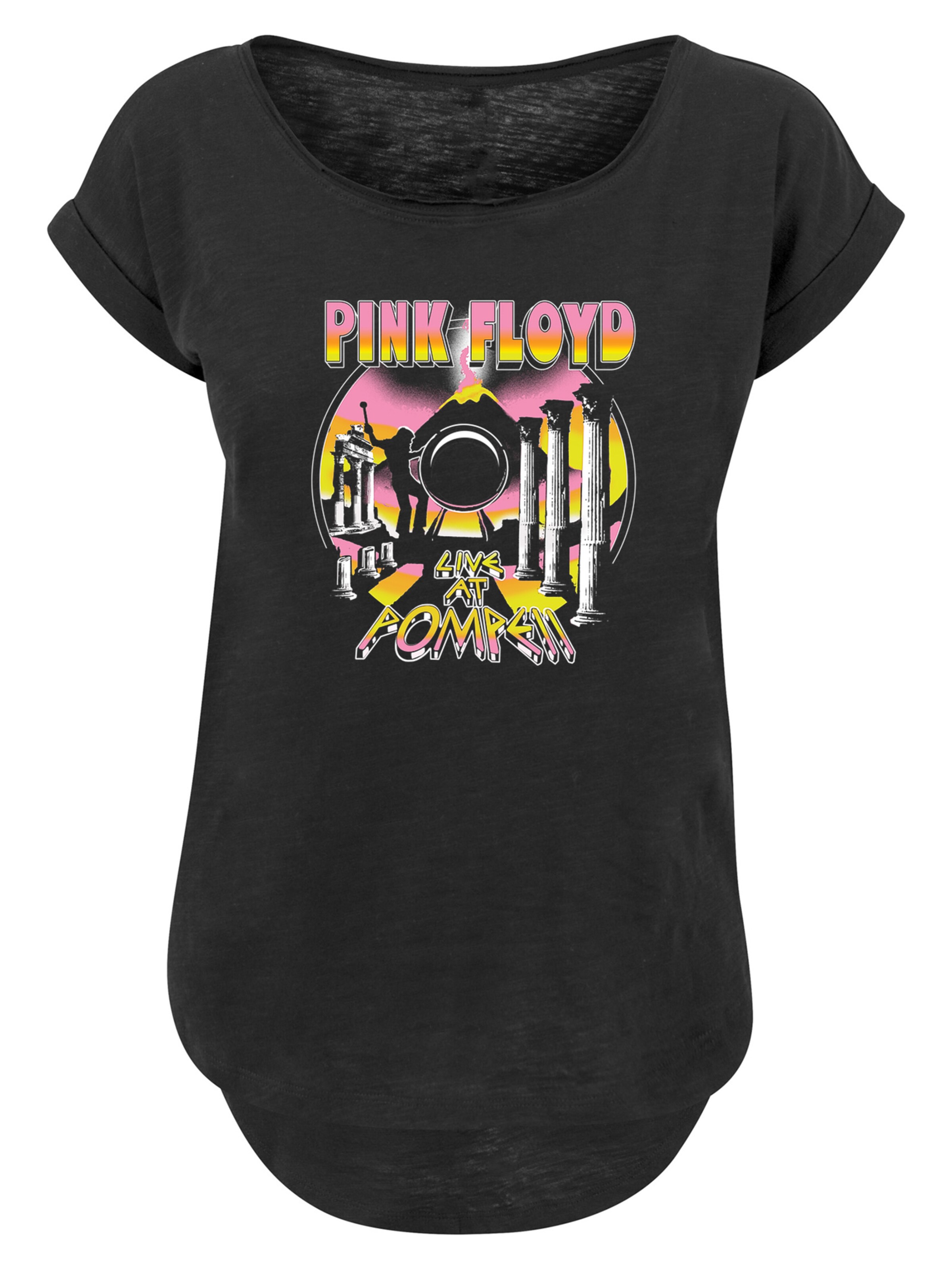 F4NT4STIC Shirt in Zwart: voorkant