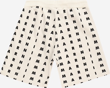 Marni Regular Shorts in Weiß