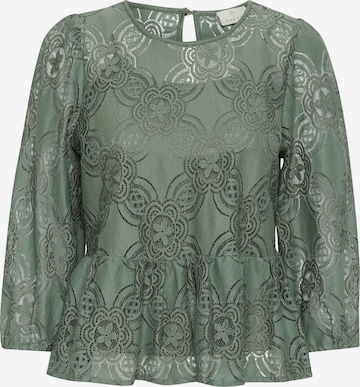 Kaffe - Blusa 'Paula' em verde: frente