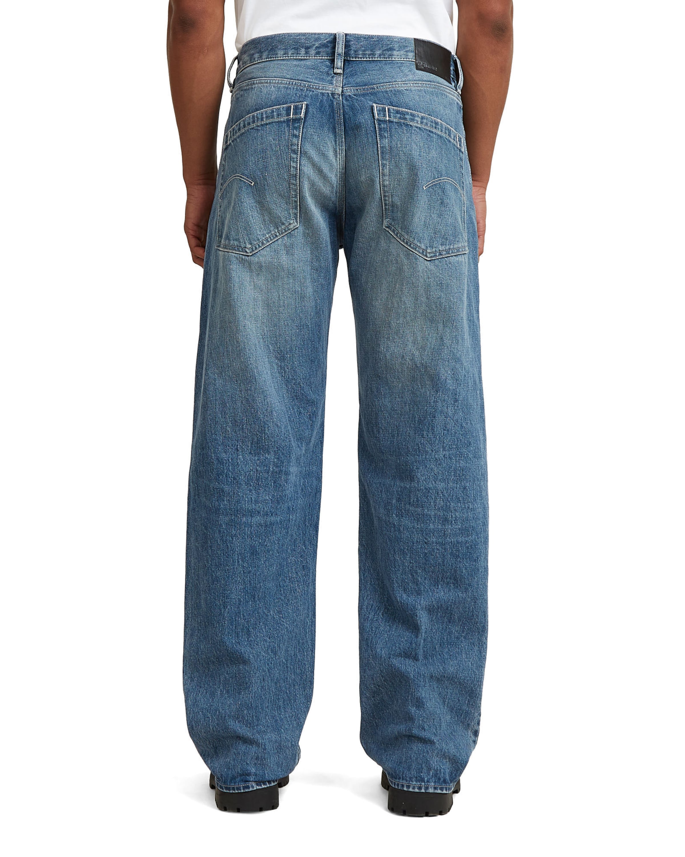 Regular Jean 'Deeggie Relaxed Straight Jeans' G-STAR en bleu