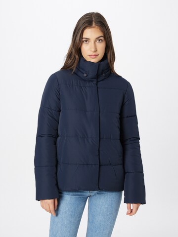 TOM TAILOR DENIM Winterjacke in Blau: predná strana