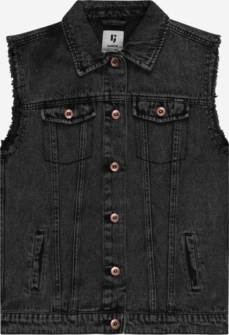 GARCIA Vest in Black: front