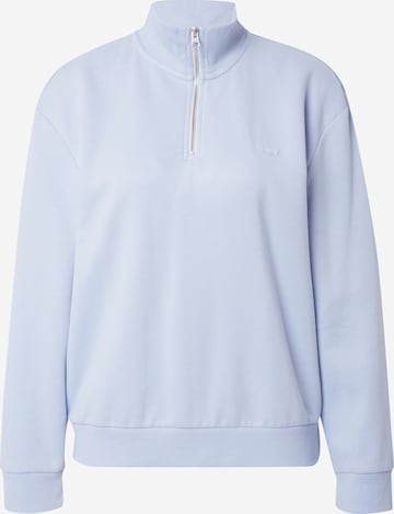 LEVI'S ® Sweatshirt 'Everyday 1/4 Zip' in Blau: predná strana