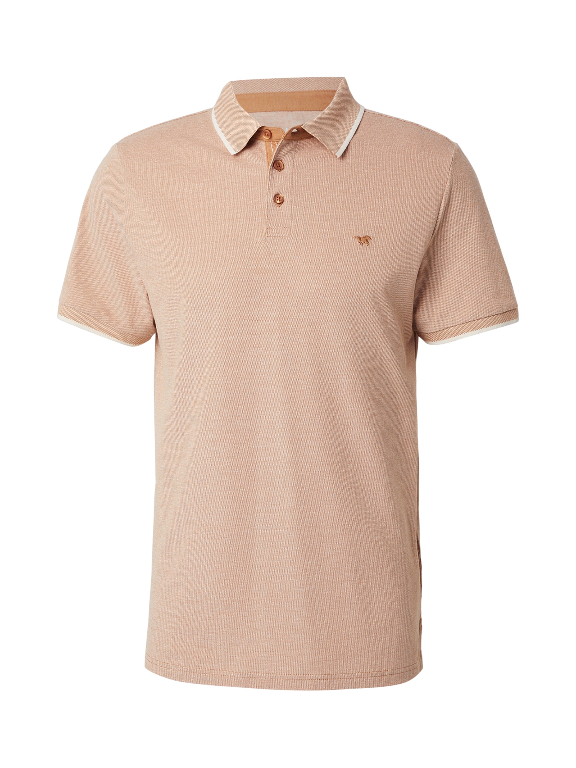 MUSTANG Tričko 'Palco' – béžová: přední strana