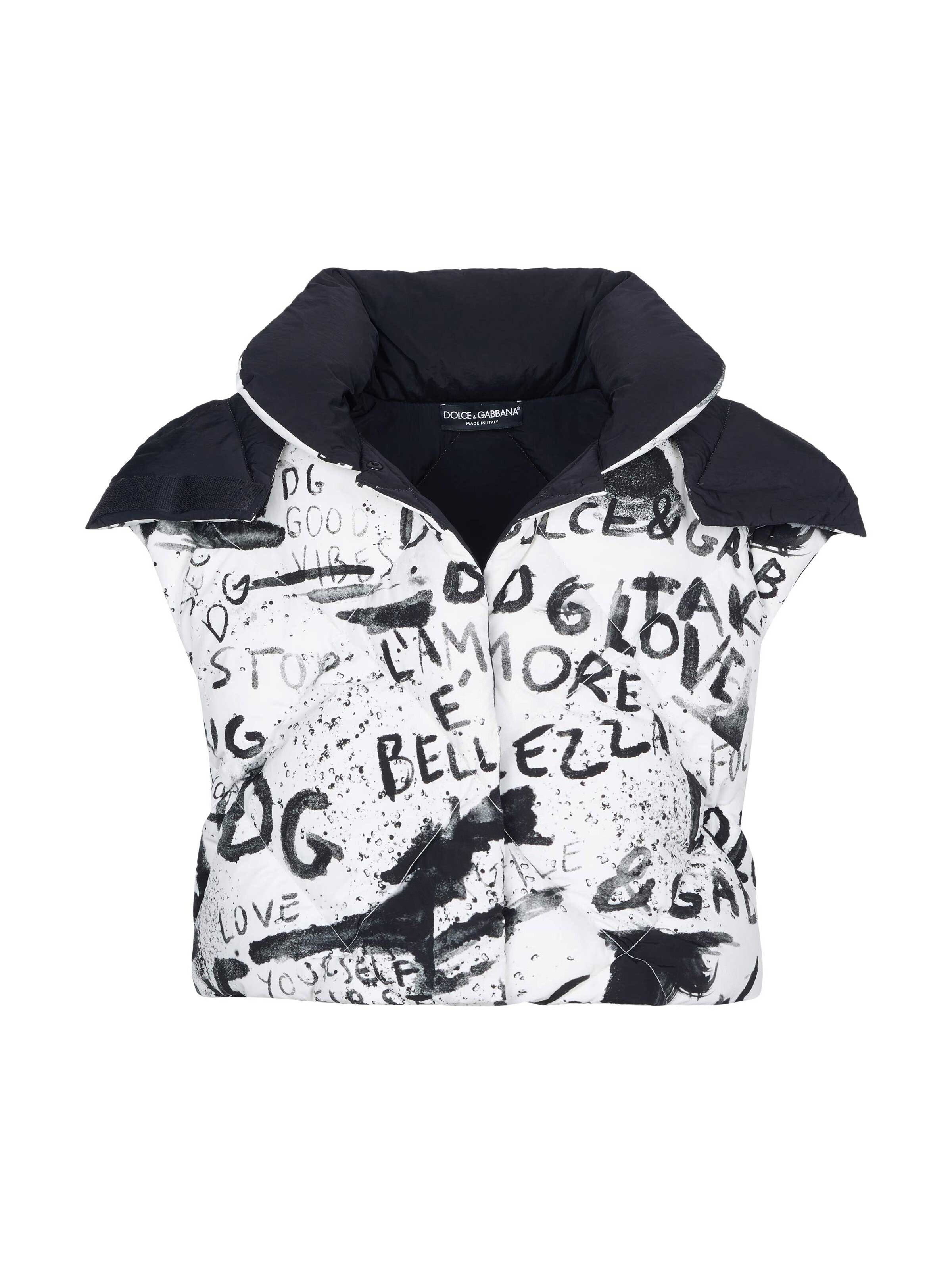 DOLCE & GABBANA Übergangsjacke 'Dolce & Gabbana Jacke'‌‌‌‌‌‌ in Weiß