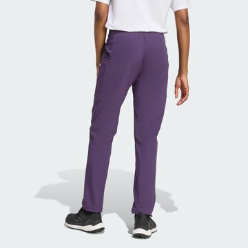 regular Pantaloni per outdoor 'Xperior' di ADIDAS TERREX in lilla