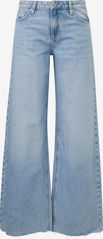 Wide Leg Jean ' CATIE ' QS en bleu : devant