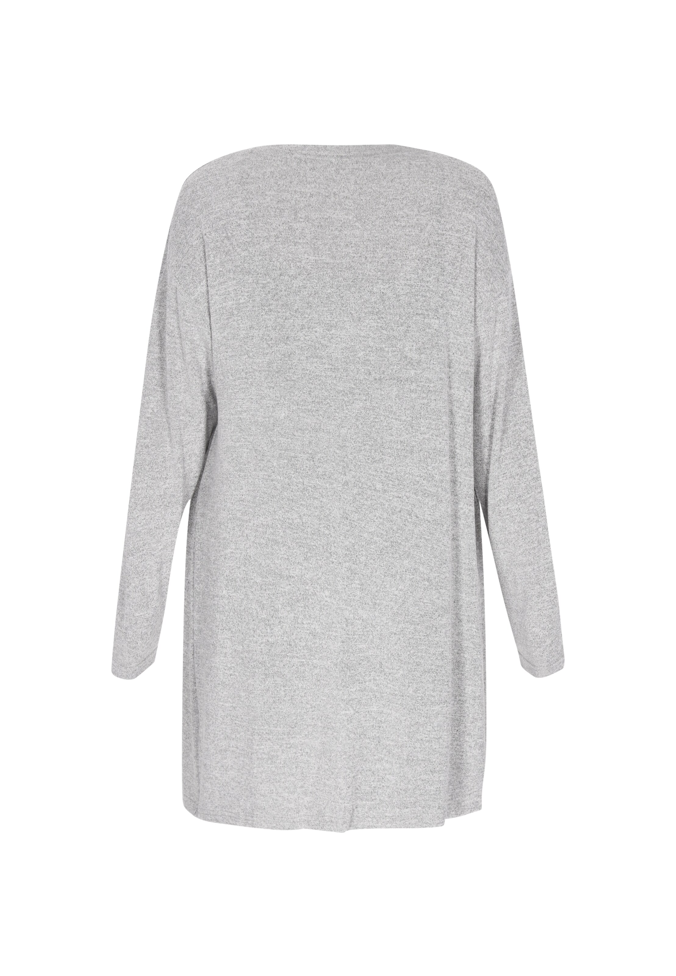 IDONY - Casaco de malha 'Fashion Look' em cinzento