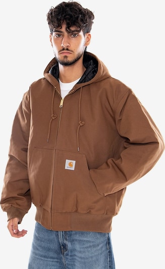 Carhartt WIP Between-Season Jacket 'OG ACTIVE JACKET WIP H BROWN RIGID' in S in Brown, Item view