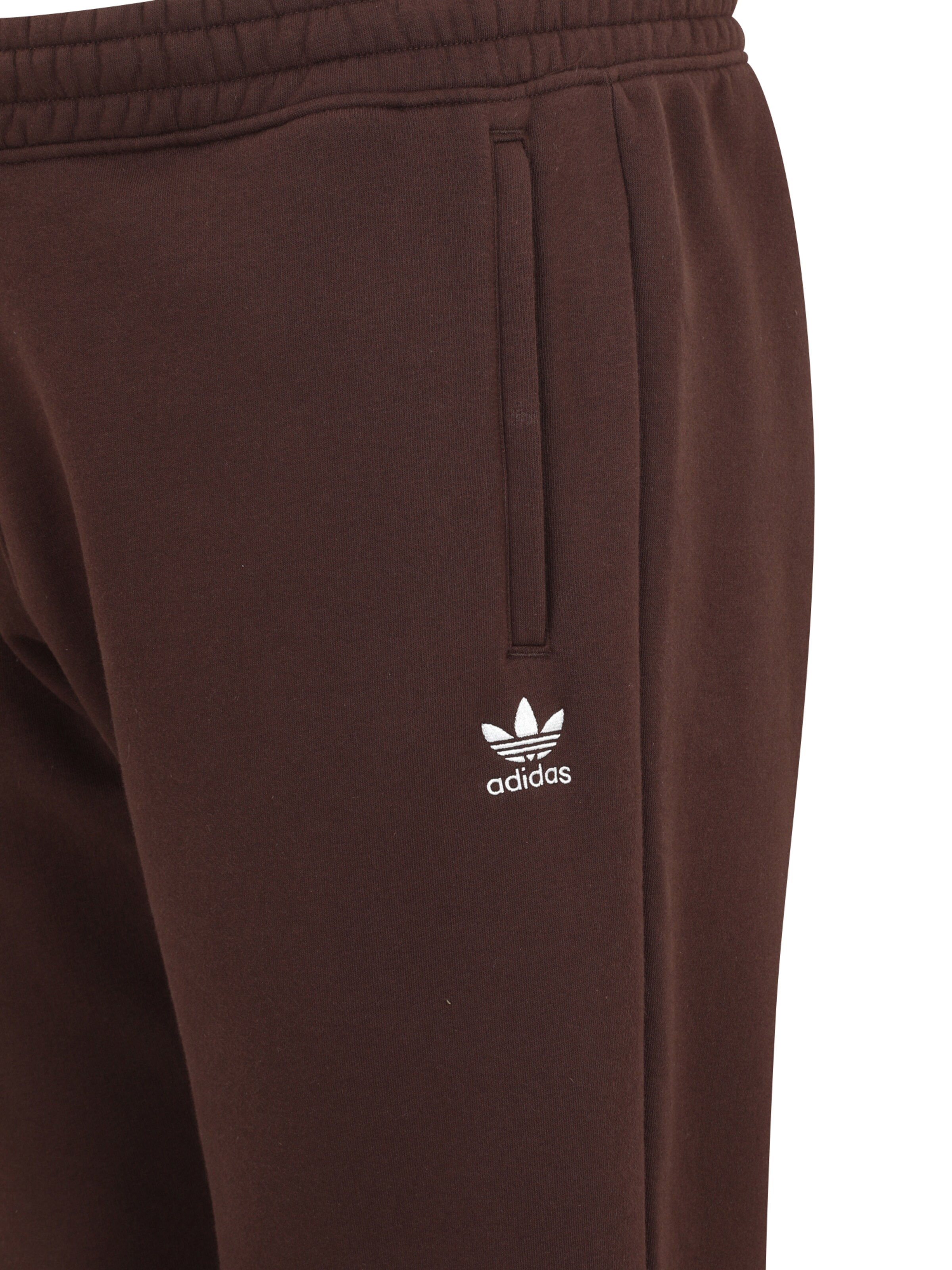 ADIDAS ORIGINALS Tapered Παντελόνι 'Trefoil Essentials' σε καφέ