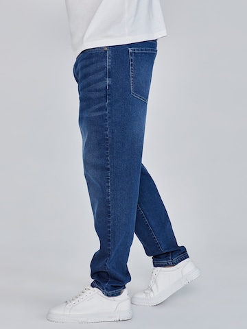 Regular Jean SikSilk en bleu